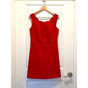 Scallop Neck tank dress